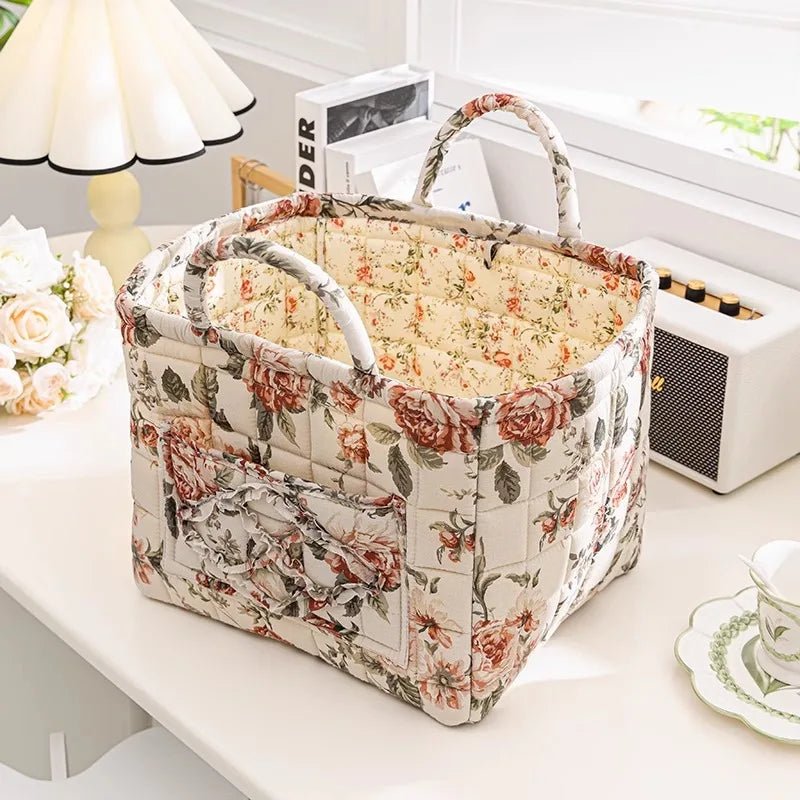 Floral Patchwork Tote - Maka Boho