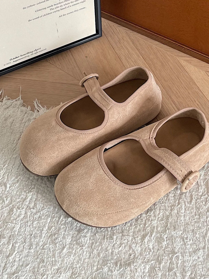 Round Toe Flat Slip - Ons - Maka Boho