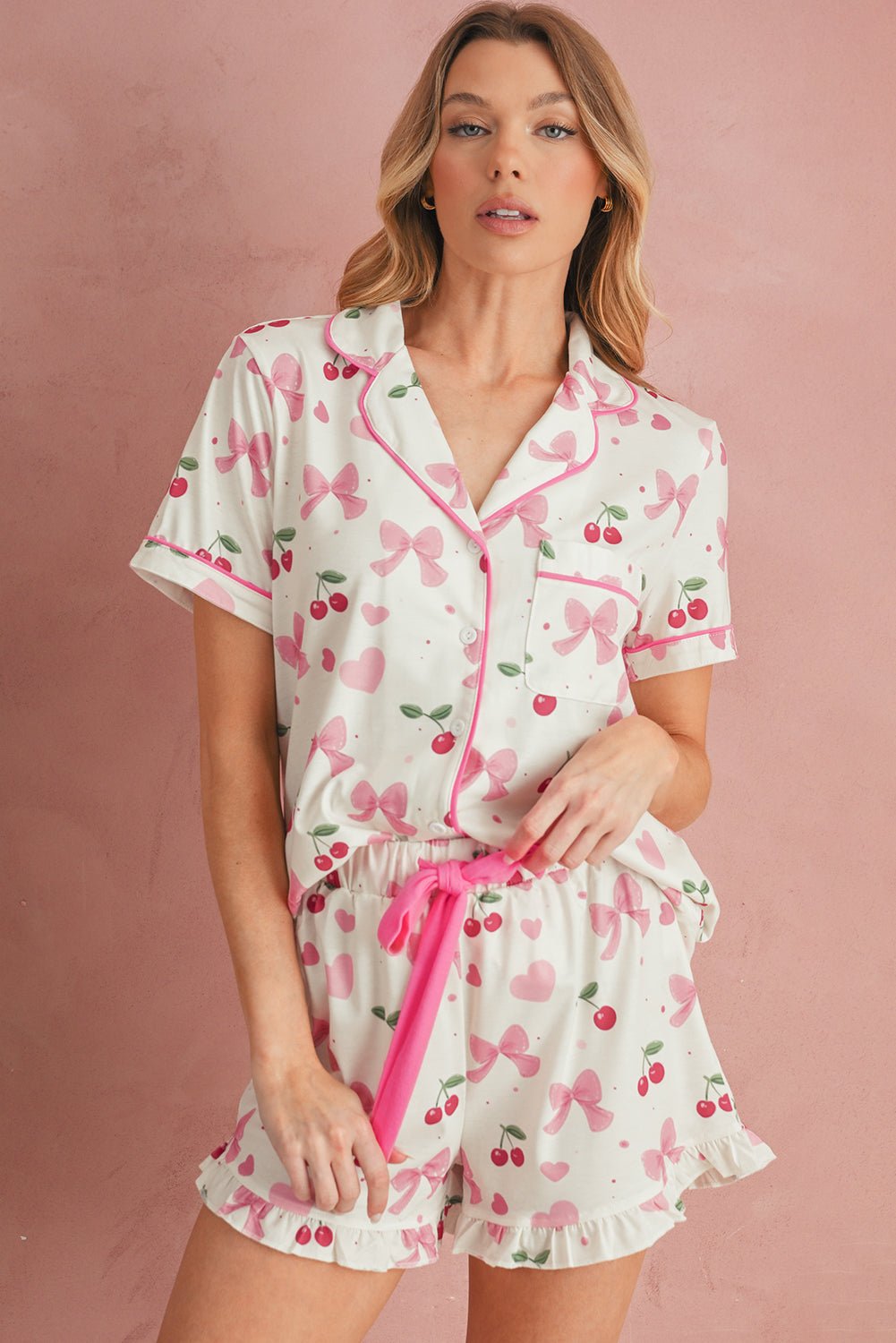 Bow Pajamas - Maka Boho