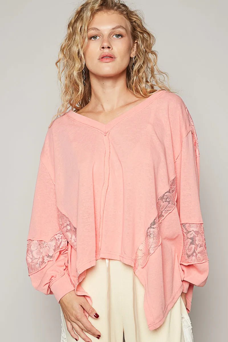 POL Lace Shirt - Maka Boho