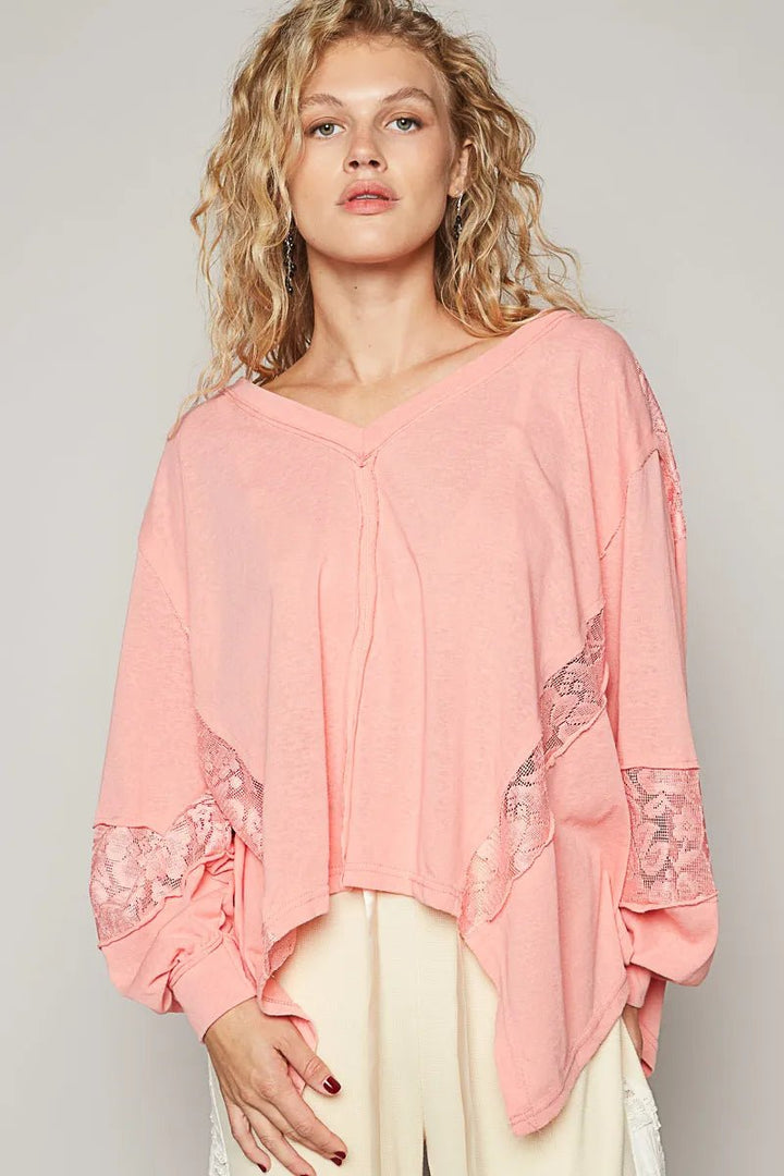 POL Lace Shirt - Maka Boho