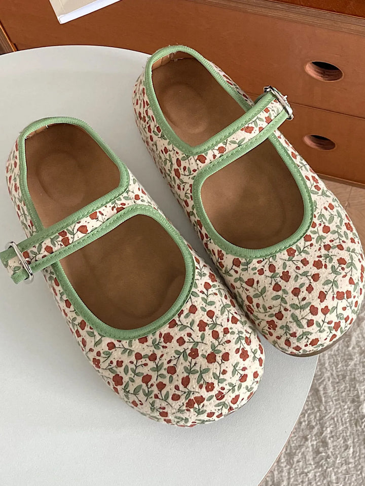 Round Toe Flat Slip - Ons - Maka Boho