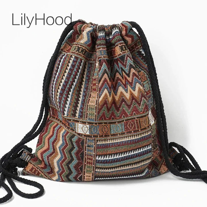 Boho Aztec Backpack - Maka Boho