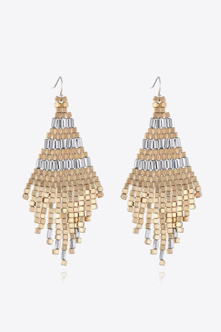 Beaded Dangle Earrings - Maka Boho