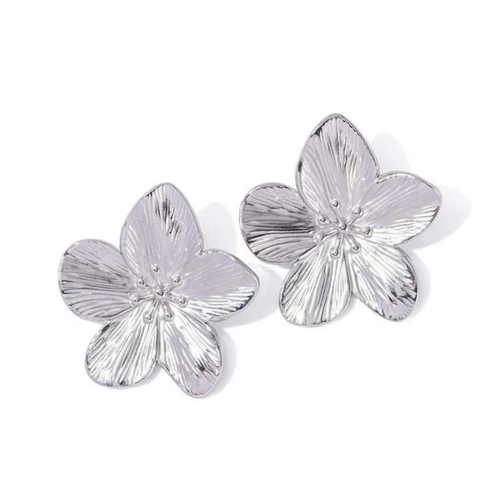 Women's Fashion Earrings Flower Alloy Retro Style Women's Party Accessories Gifts - Maka Boho