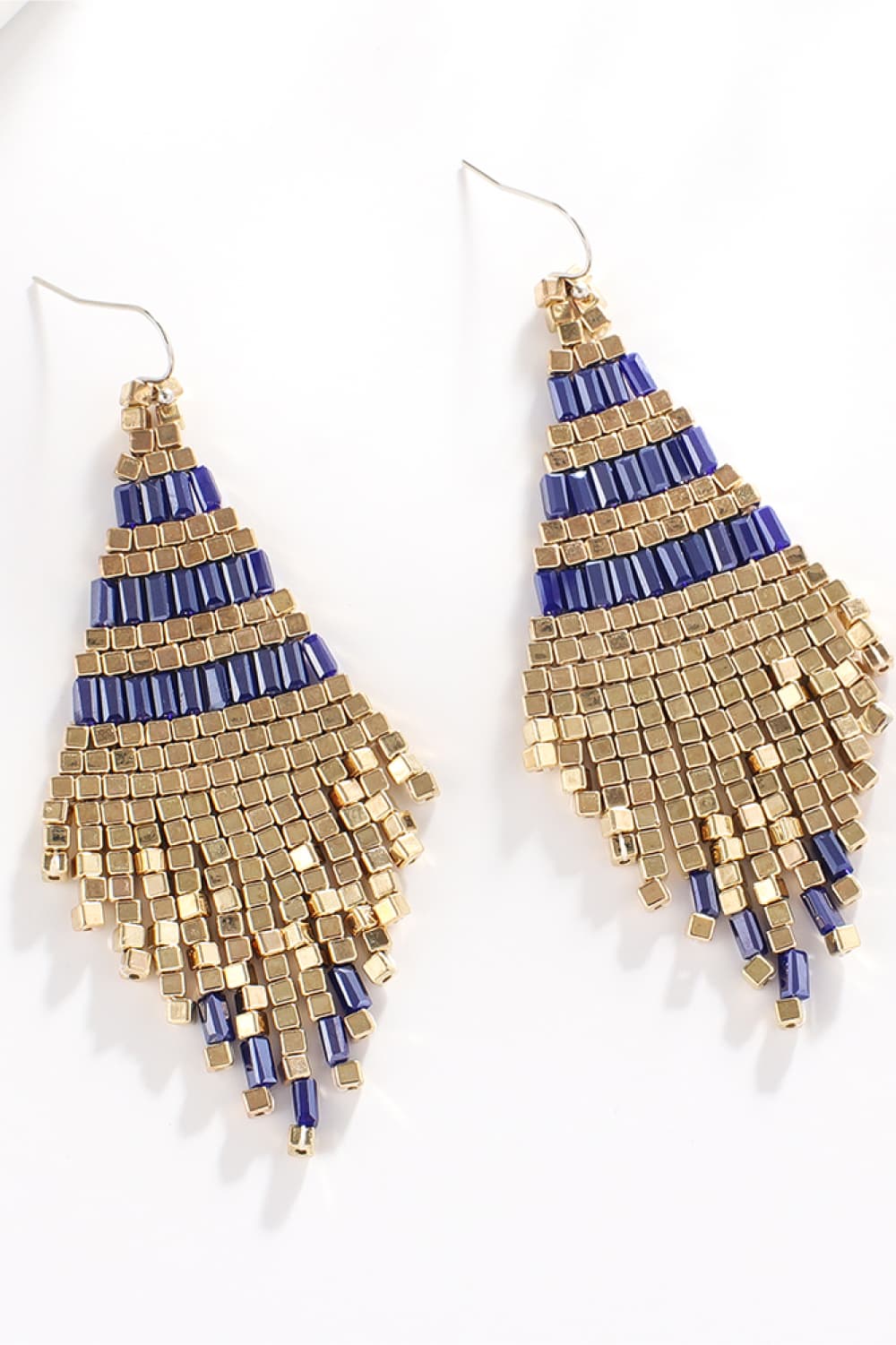 Beaded Dangle Earrings - Maka Boho