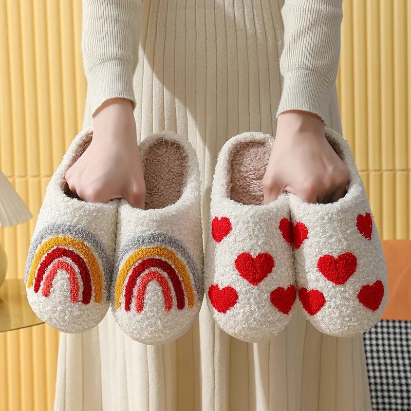 Rainbow Slippers - Maka Boho