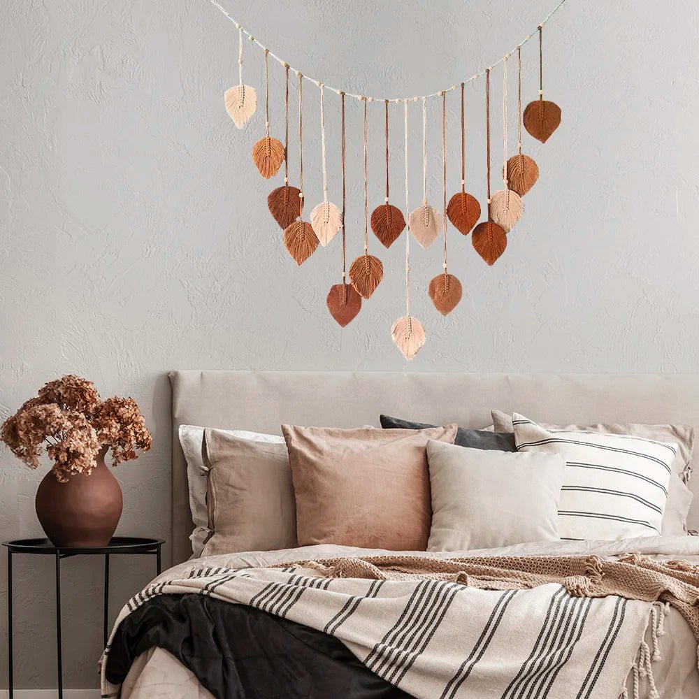 Boho Leaf Macrame - Maka Boho