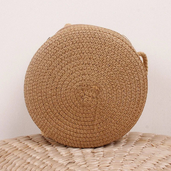Summer Straw Crossbody Bag - Maka Boho