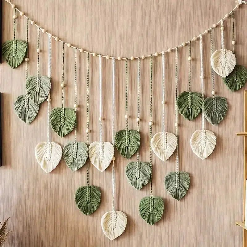 Boho Leaf Macrame - Maka Boho