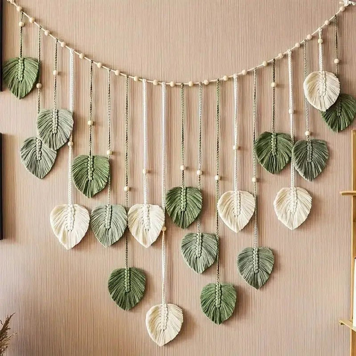 Boho Leaf Macrame - Maka Boho