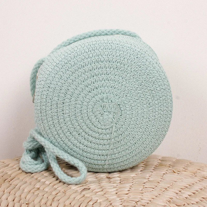 Summer Straw Crossbody Bag - Maka Boho