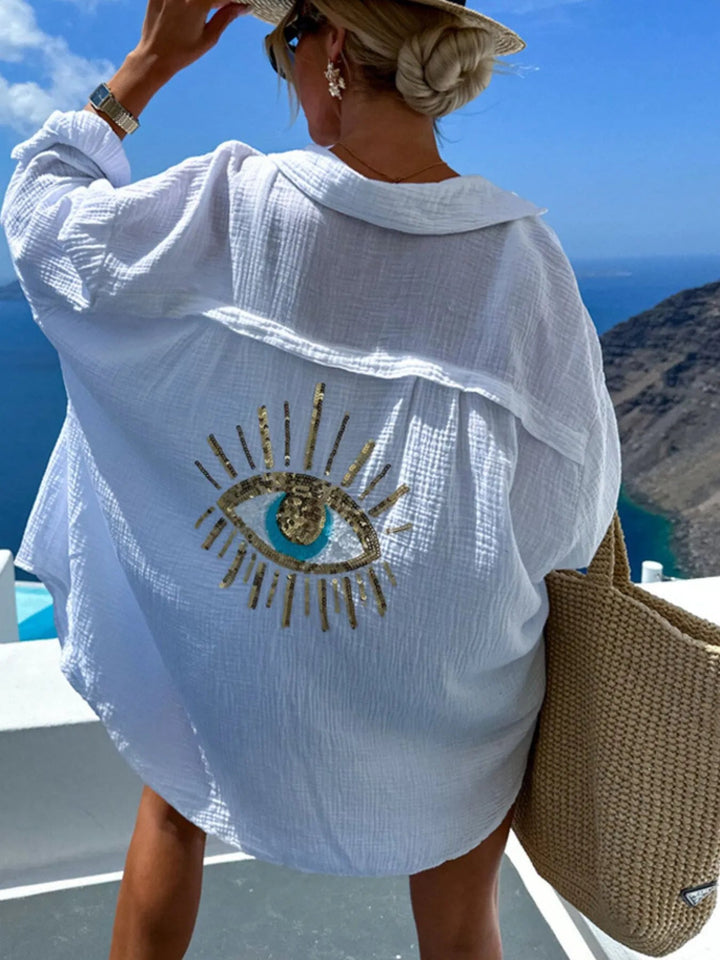 Evil Eye Shirt - Maka Boho