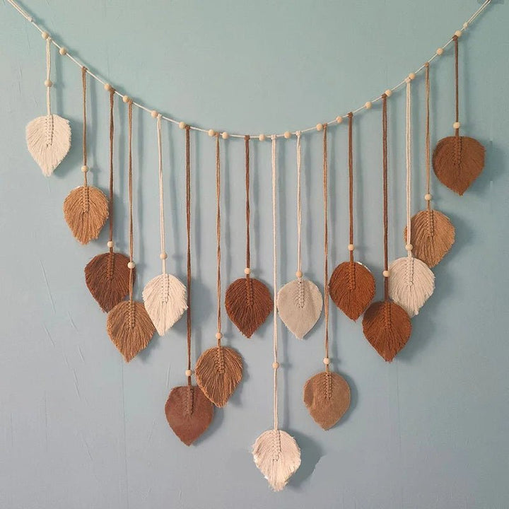 Boho Leaf Macrame - Maka Boho