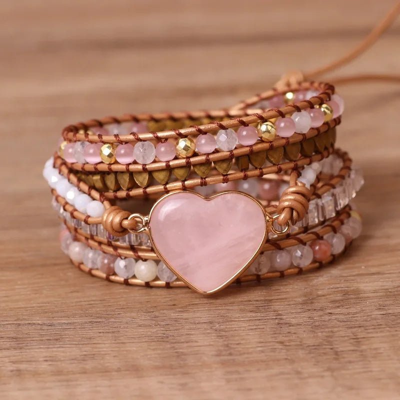 Rose Quartz Bracelet - Maka Boho