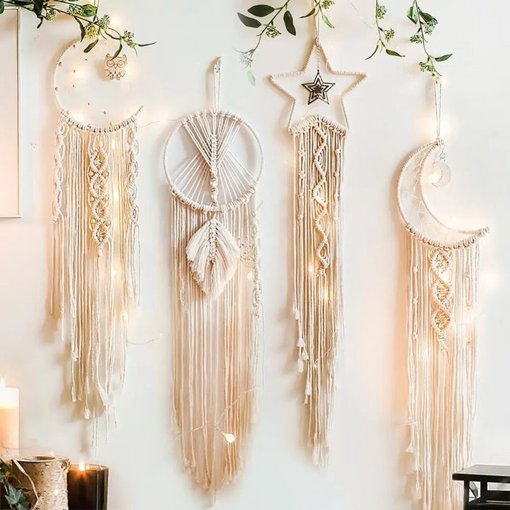 Boho Macrame Dream Catchers - Maka Boho