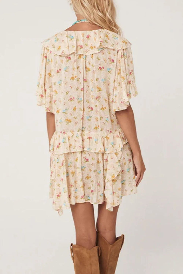 Peach Dress - Maka Boho