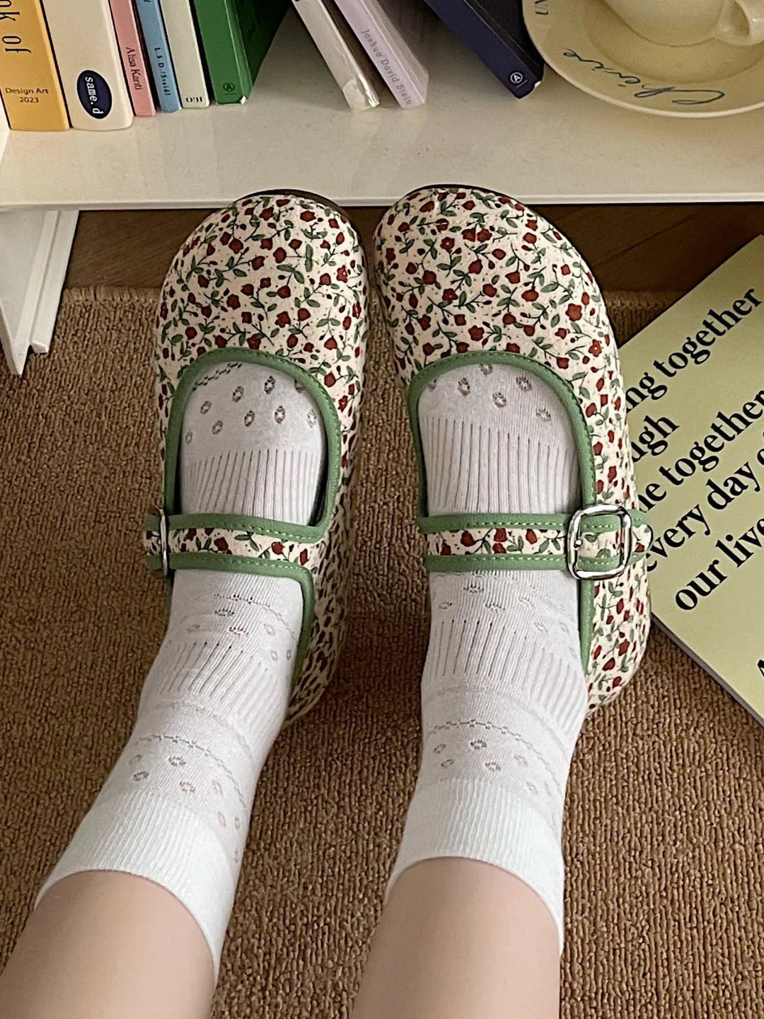 Round Toe Flat Slip - Ons - Maka Boho