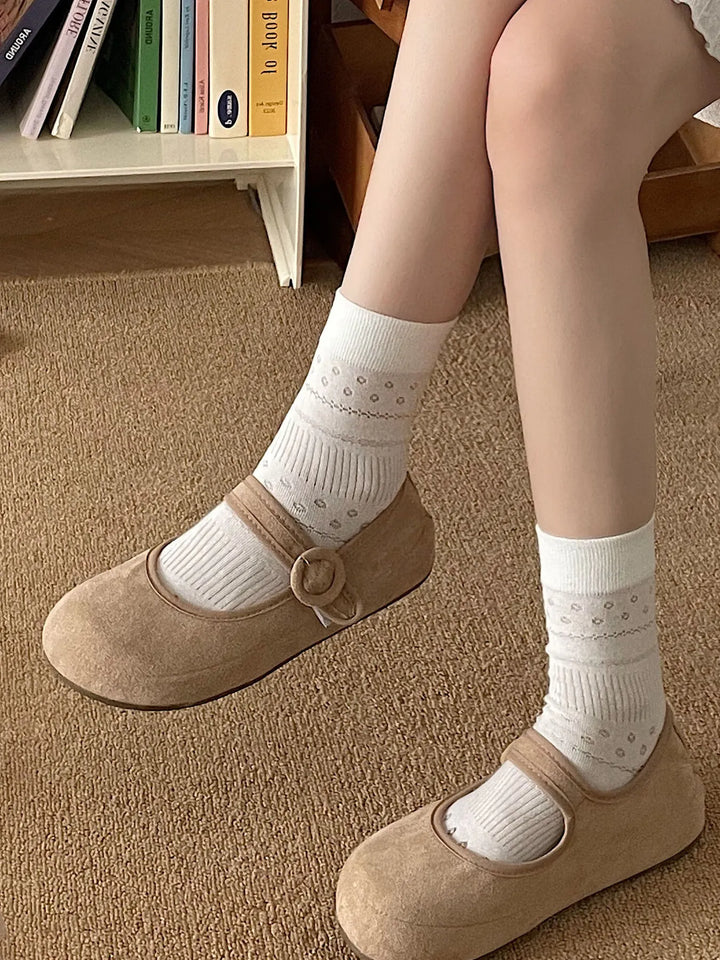 Round Toe Flat Slip - Ons - Maka Boho