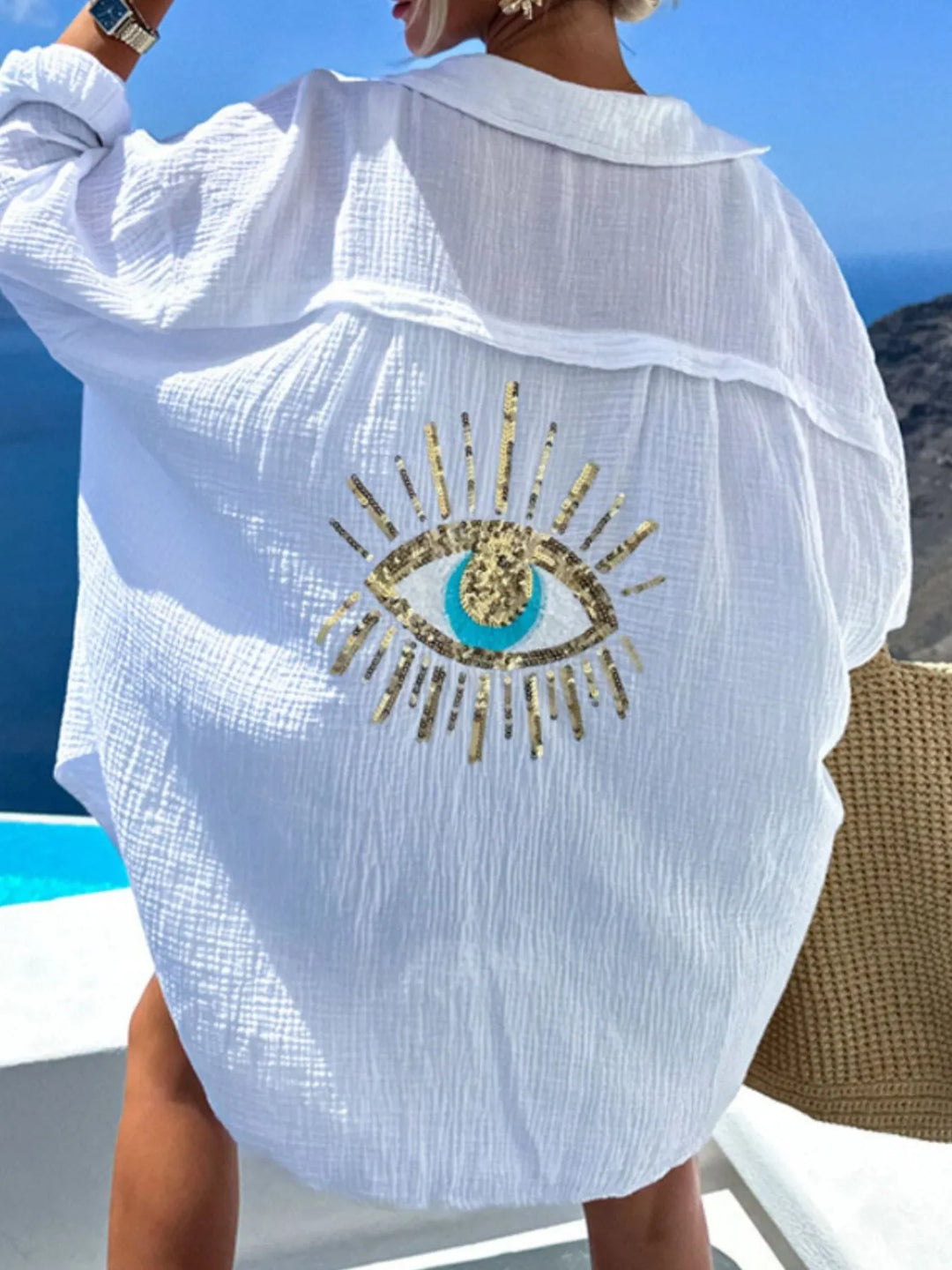 Evil Eye Shirt - Maka Boho