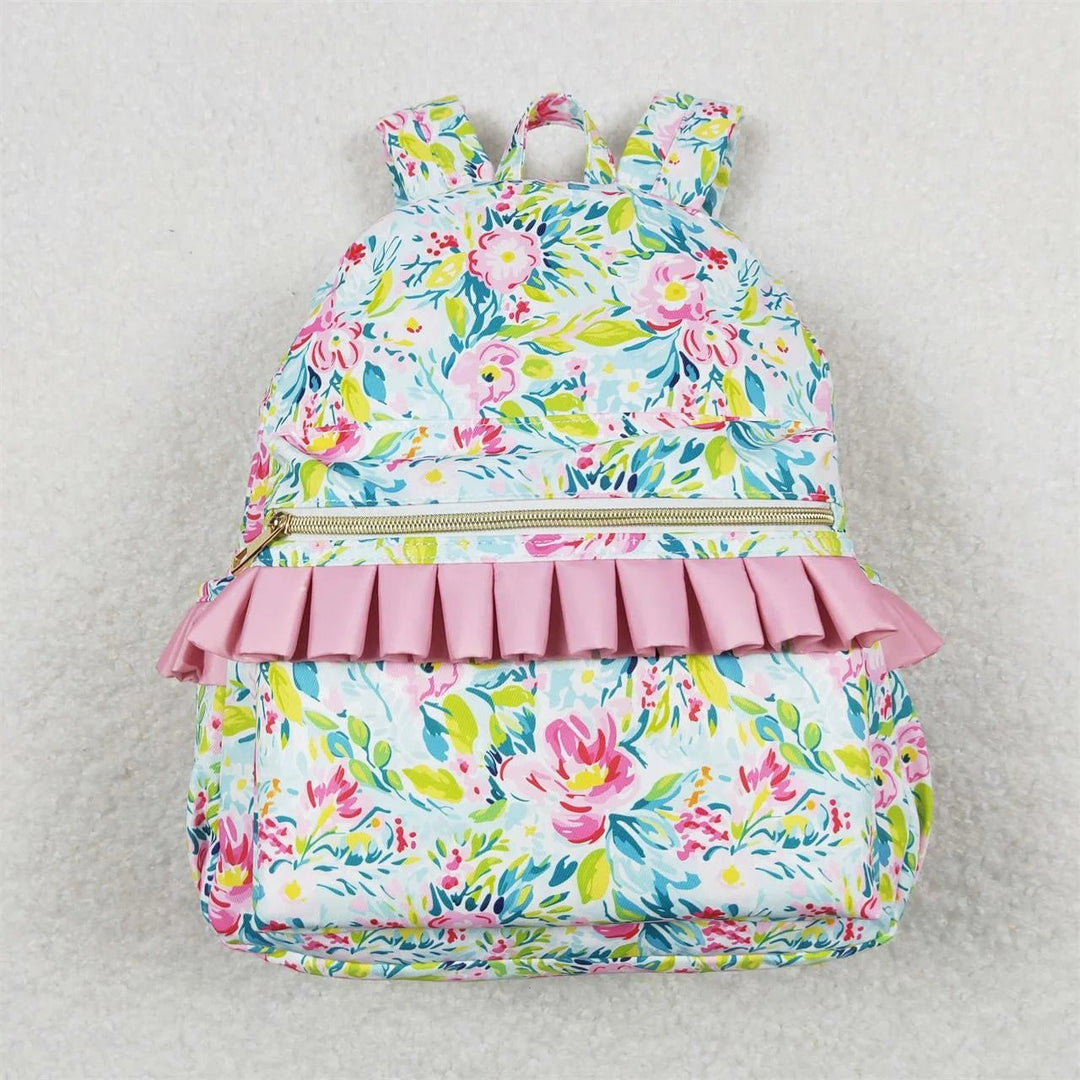 Ruffled Flower Backpack - Maka Boho