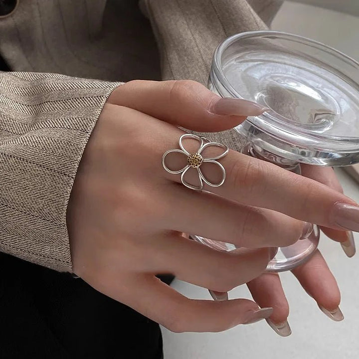 Boho Flower Ring - Maka Boho