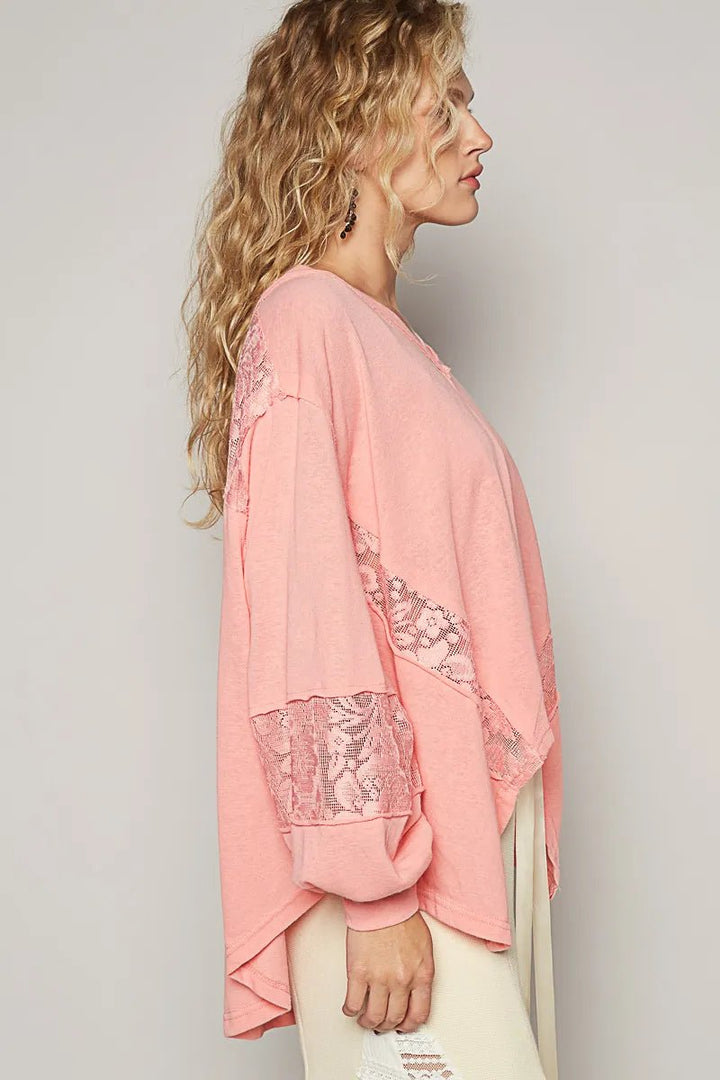POL Lace Shirt - Maka Boho