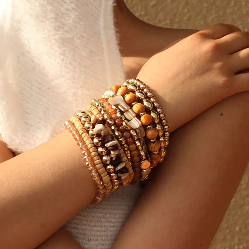 Boho Bracelet Set (12) - Maka Boho