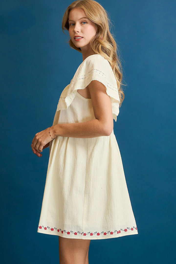 Umgee Embroidered Dress - Maka Boho