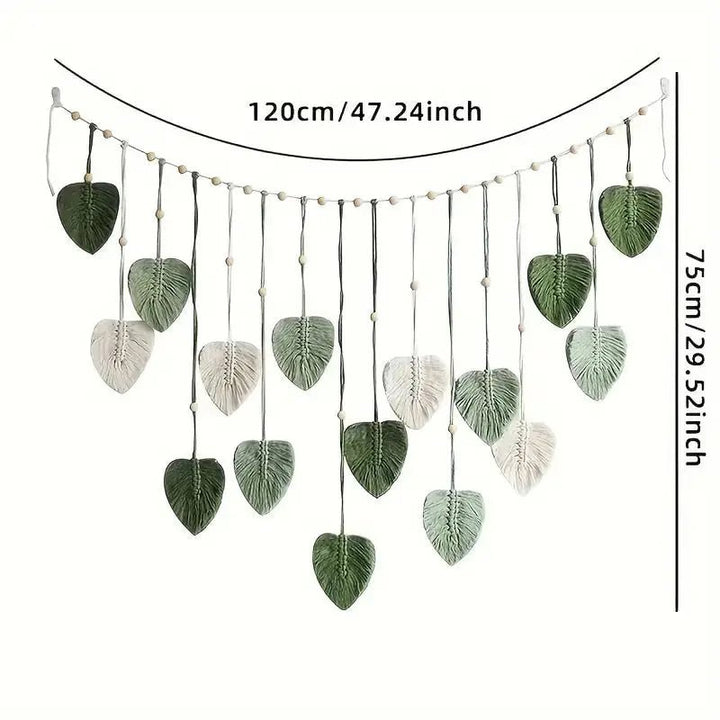 Boho Leaf Macrame - Maka Boho