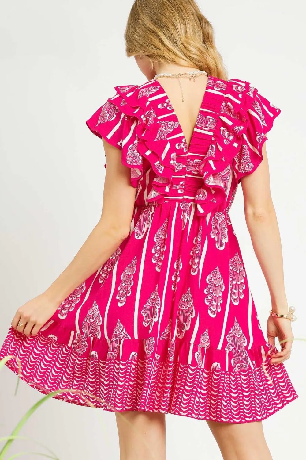 Umgee Paisley Dress - Maka Boho