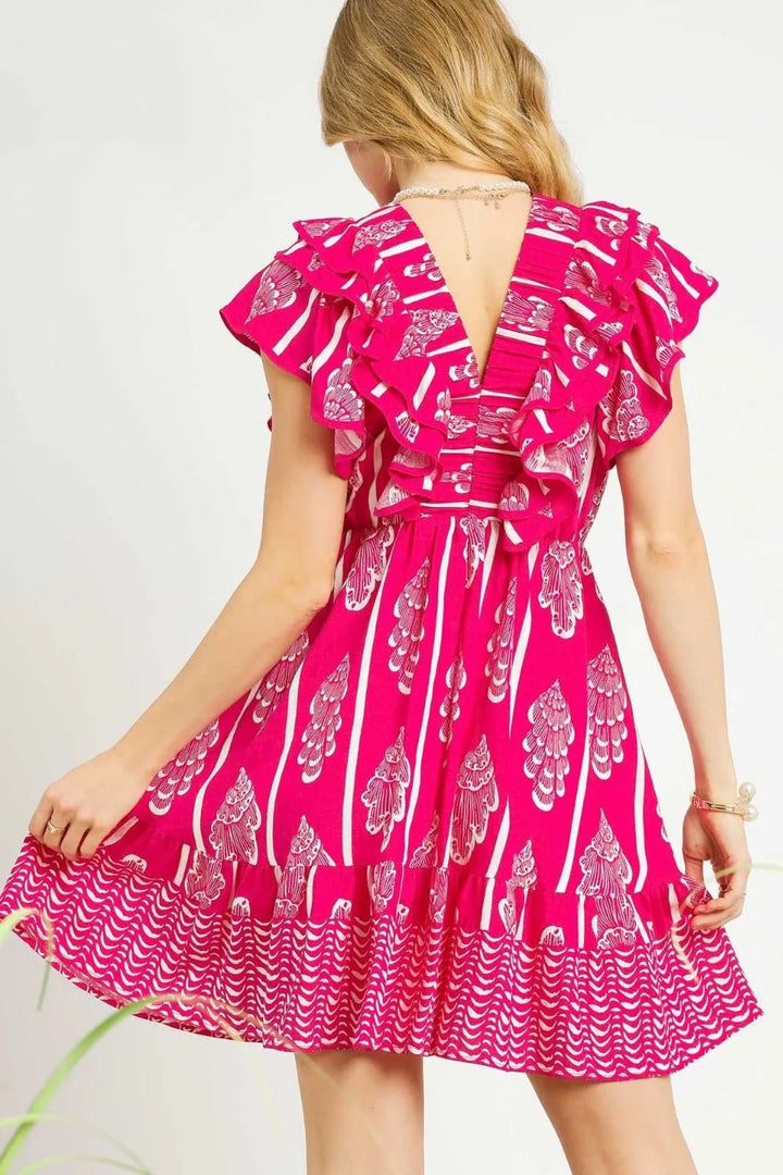 Umgee Paisley Dress - Maka Boho
