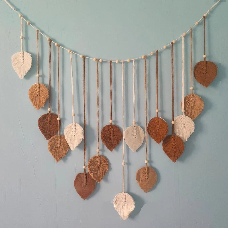 Boho Leaf Macrame - Maka Boho