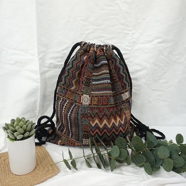 Boho Aztec Backpack - Maka Boho
