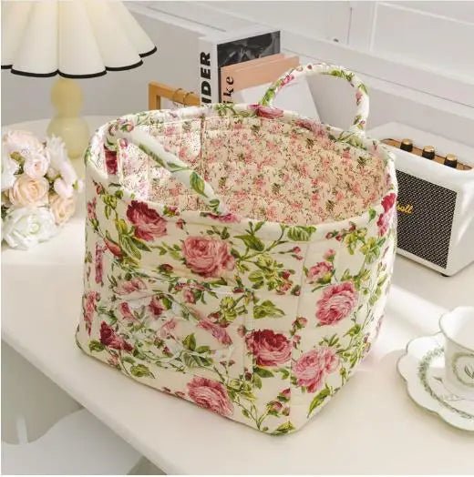 Floral Patchwork Tote - Maka Boho