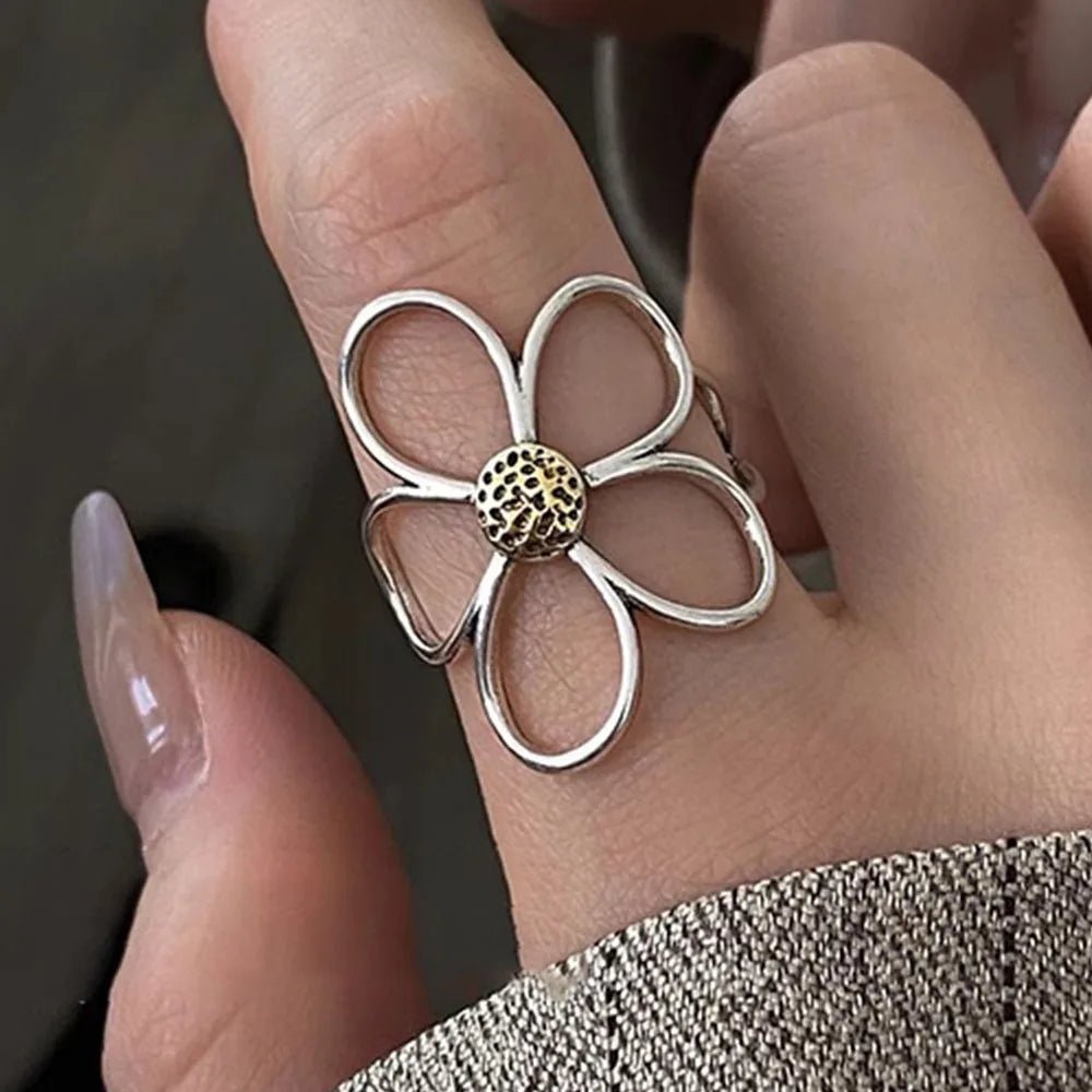 Boho Flower Ring - Maka Boho