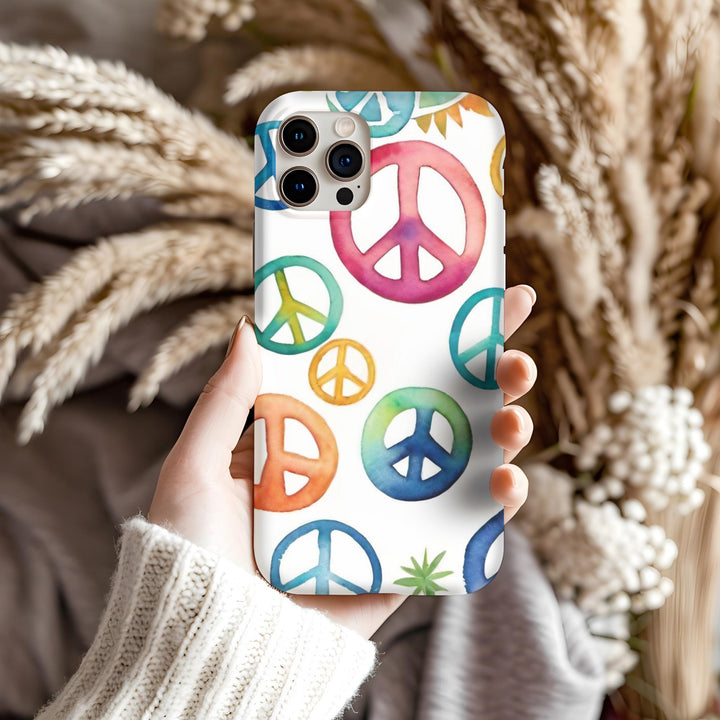Peace Sign iPhone Case - Maka Boho