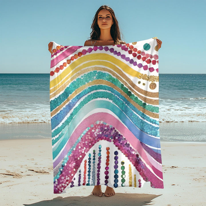 Vibrant Beach Towel - Maka Boho