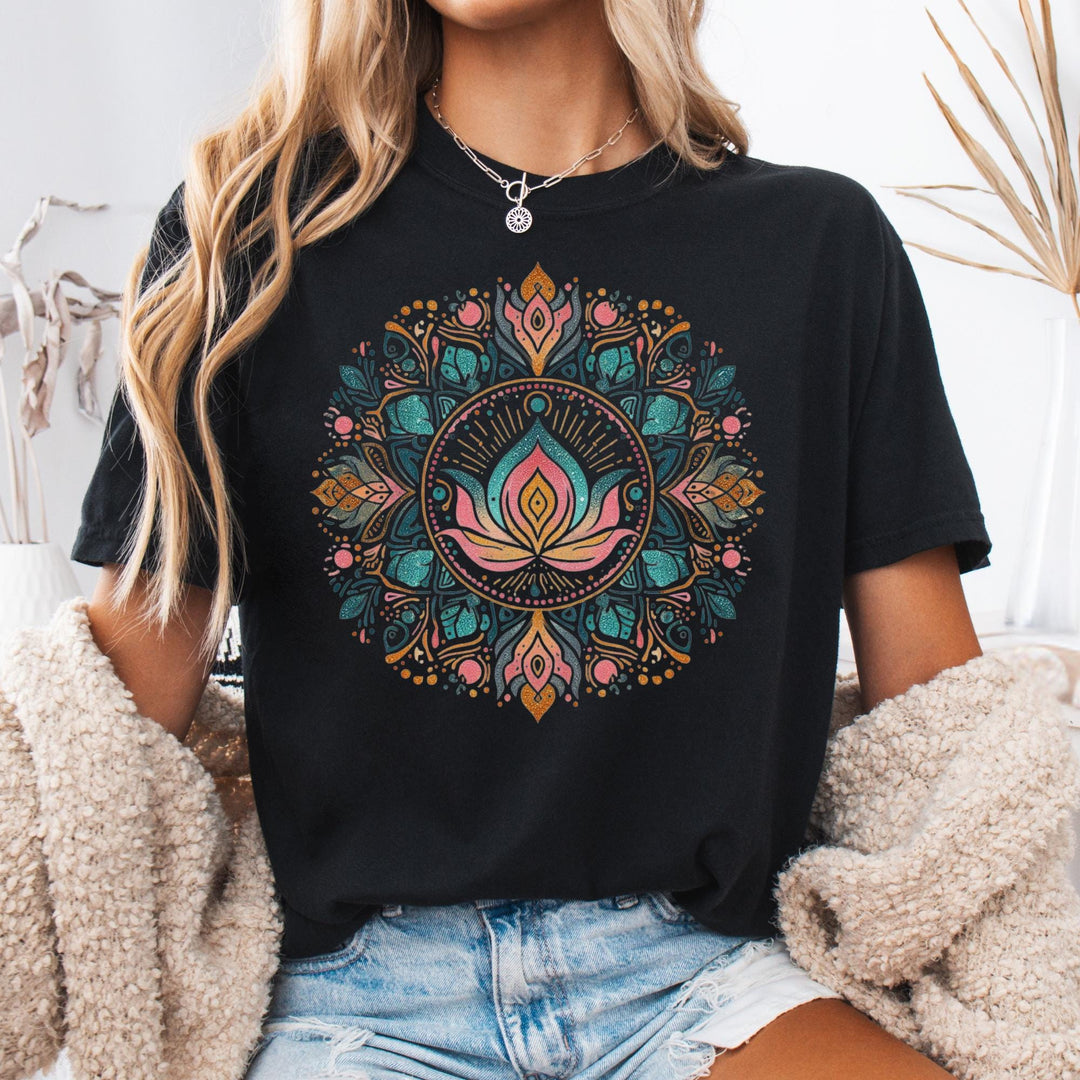 Lotus Mandala T-Shirt - Maka Boho