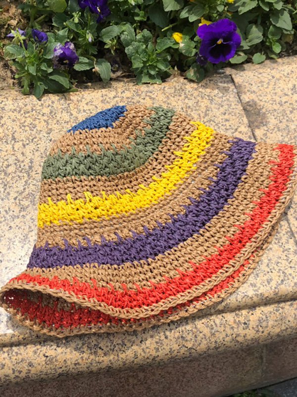 Rainbow Hat - Maka Boho