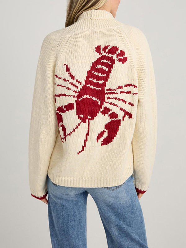 Lester the Lobster Cardi - Maka Boho