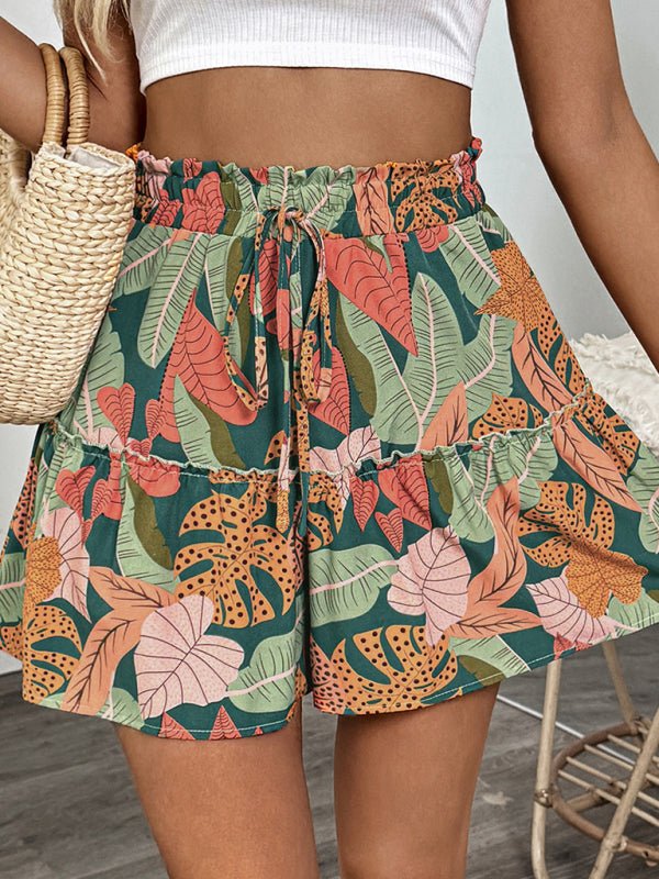 Tropical Vacation Shorts - Maka Boho