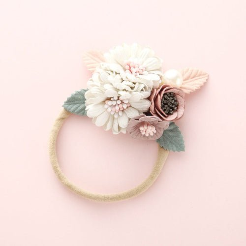 Handmade Floral Hair Elastic - Maka Boho