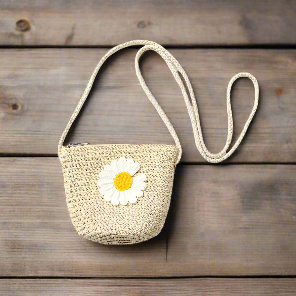 Cute Flower Children's Crossbody Bag - Maka Boho