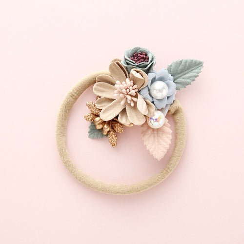 Handmade Floral Hair Elastic - Maka Boho