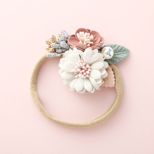 Handmade Floral Hair Elastic - Maka Boho