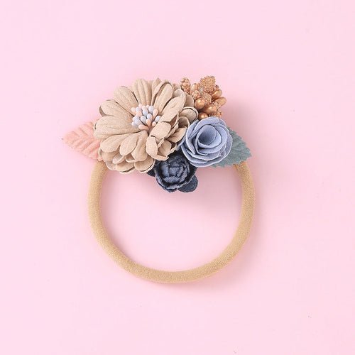Handmade Floral Hair Elastic - Maka Boho