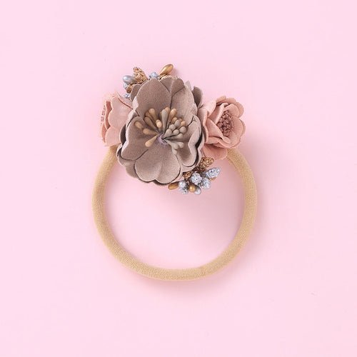 Handmade Floral Hair Elastic - Maka Boho