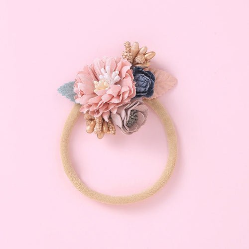 Handmade Floral Hair Elastic - Maka Boho