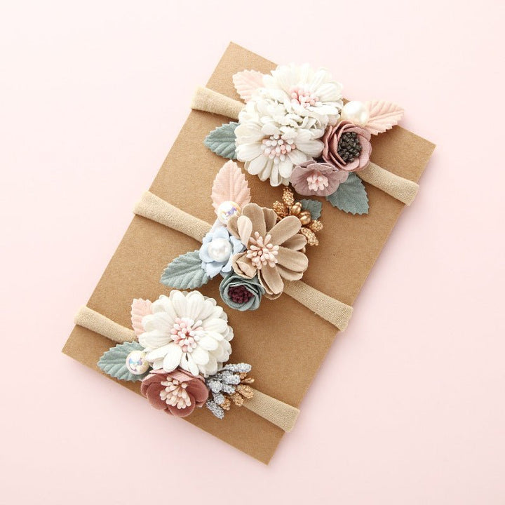 Handmade Floral Hair Elastic - Maka Boho